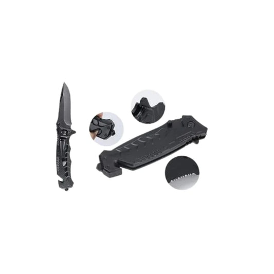 20 Piece Camping/Survival Kit (Black)